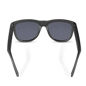 Fastrack Smart Square Unisex Black Sunglasses - Large