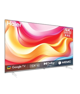 Haier 50" 4K Ultra HD K85 Series Smart Google TV - H50K85FUX - Grey
