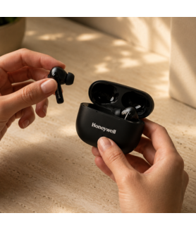 Honeywell Suono P2100 Truly Wireless Bluetooth Earbuds - Black