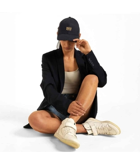Motherland Bharat India Cotton Cap - Navy