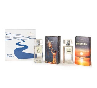 A Fragrance Story River Stories- Ganga and Brahmapurta Gift Set (50ml x 2)