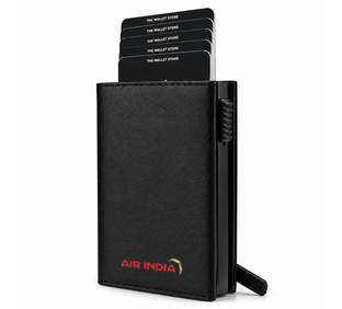 Air India Card Holder cum Mini wallet -Black