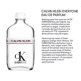 Calvin Klein Be Eau De Toilette for Men and Women - 100 ml