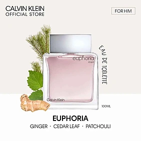 Calvin Klein Euphoria Eau de Toilette for Men - 100 ml