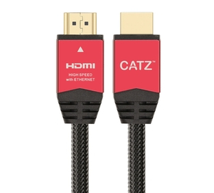 Catz Rugged HDMI Cable Black 5M with Gold-plated Connectors