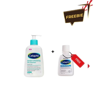 Cetaphil Gentle Exfoliating SA Cleanser - 236 ml + Get FREE 25ml cleanser