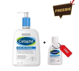 Cetaphil Gentle Skin Cleanser - 1000 ml + Get FREE 25ml cleanser