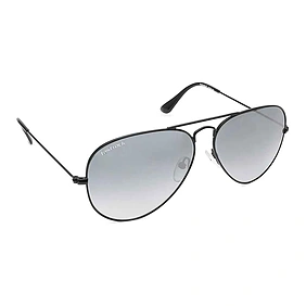 Fastrack Aviator Black 100 UV Protection Sunglasses for Men - Medium