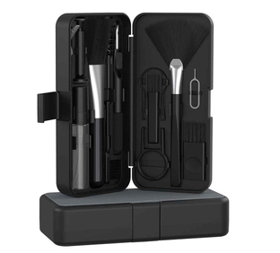 Portronics Clean N 18-in-1 Smart Gadget Cleaning Kit Black