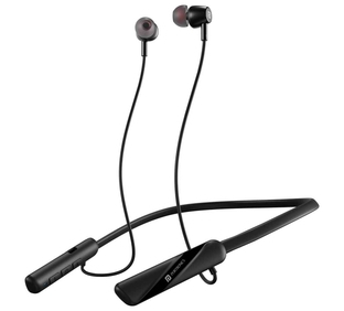 Portronics Harmonics Z10 Bluetooth Neckband - Black