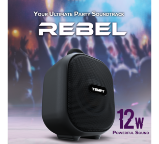 Rebel Bluetooth Speaker-Blue