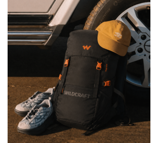 Wildcraft Verge 2 Rucksack 45L Backpack - Black