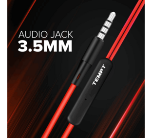 Zoom X1 Wired Earphone-Red
