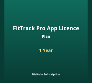 FitTrack Pro App Licence - 1 Year
