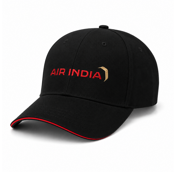 Air India Caps Black