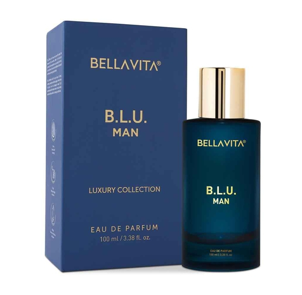 Bellavita BLU Eau De Parfum for Men - 100 ml