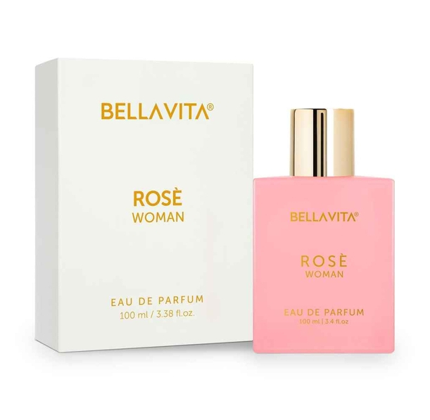 Bellavita Rose Eau De Parfum for Women - 100 ml