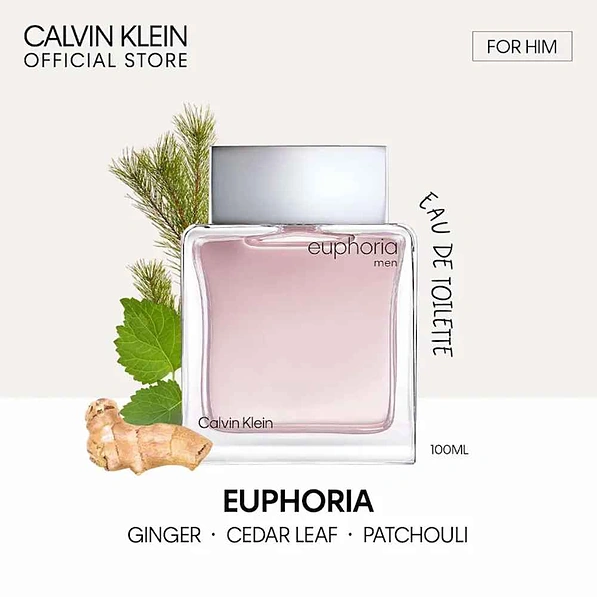 Calvin Klein Euphoria Eau de Toilette for Men - 100 ml