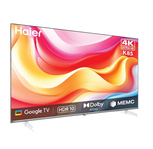 Haier 50" 4K Ultra HD K85 Series Smart Google TV - H50K85FUX - Grey