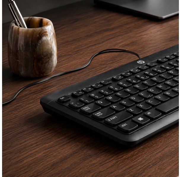 Hp Km160 Wired Mouse And Keyboard Combo