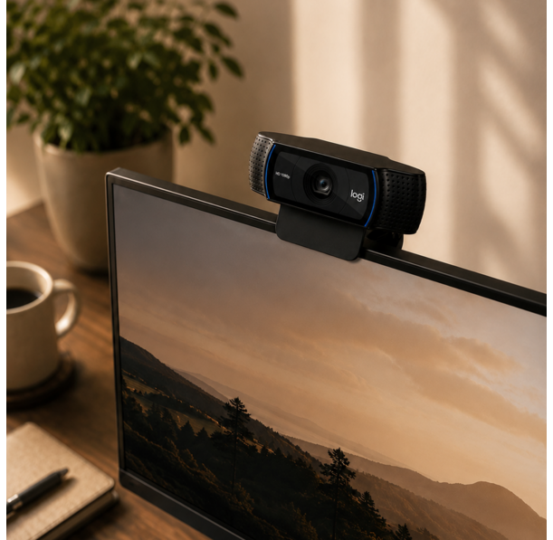 Logitech C920 HD Pro Webcam - Black