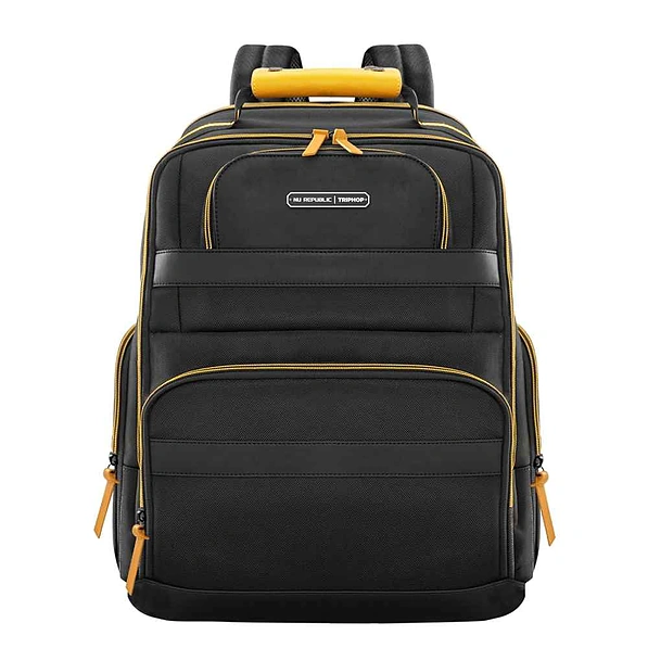 Nu Republic Triphop Voyager Nomad 42L 18" Laptop Backpack - Black