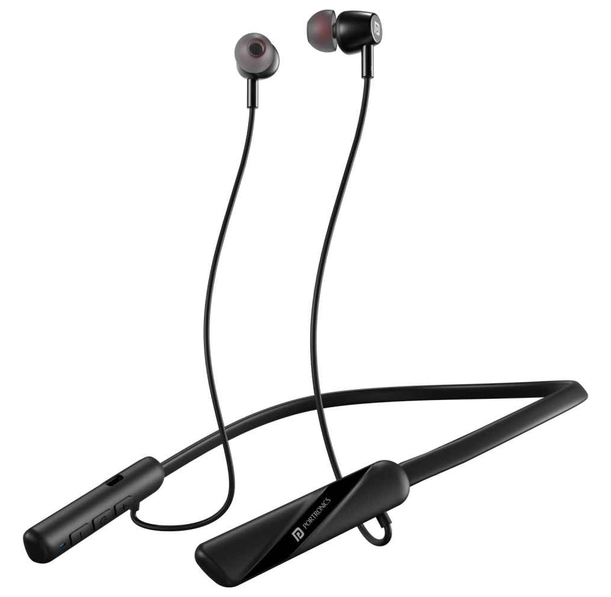 Portronics Harmonics Z10 Bluetooth Neckband - Black