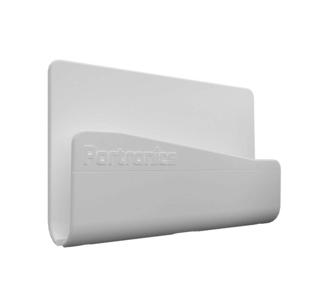 Portronics Modesk 101 Wall Mount Phone Holder - White