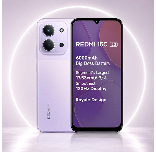REDMI 15C 5G 4GB + 128GB