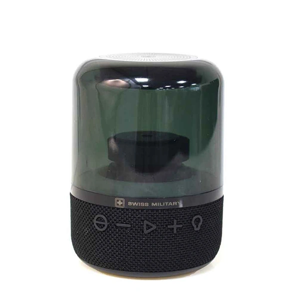 Swiss Military Rainbow 8W Wireless Bluetooth Speaker - Black