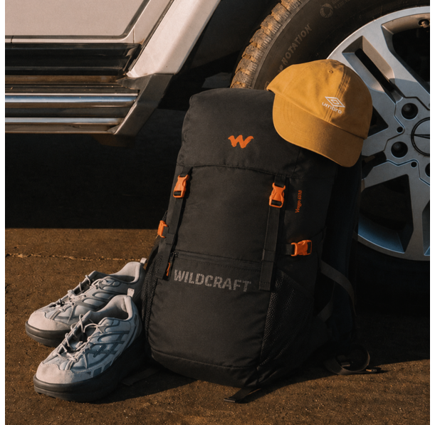 Wildcraft Verge 2 Rucksack 45L Backpack - Black