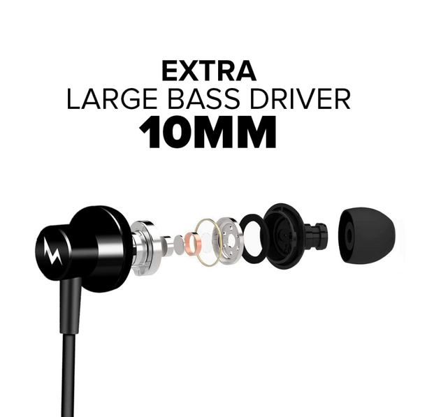 Zap X1 Wired Earphone-Black