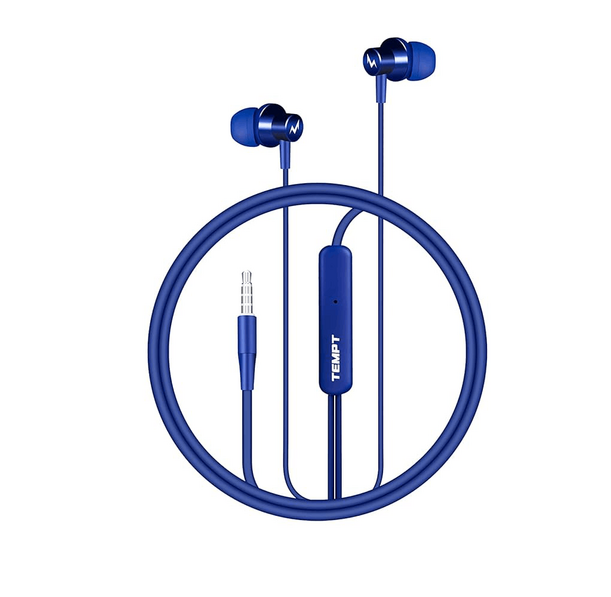 Zap X1 Wired Earphone-Royal Blue